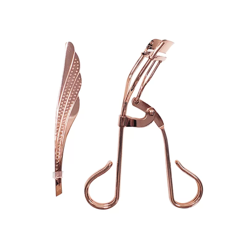 Duo de rizadora y pinza de oro rosa CELAVI