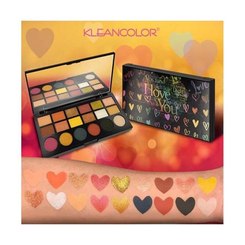 Paleta KLEANCOLOR TWINKLY LOVE