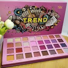 Paletas de sombras SHE TREND