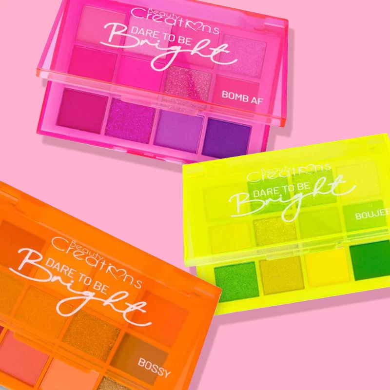 Paletas de sombras DARE TO BE BRIGHT «BEAUTY CREATIONS»