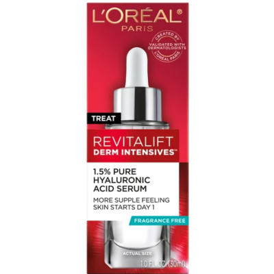 Suero de ácido hialurónico para la piel L’Oréal Paris  Hyaluronic