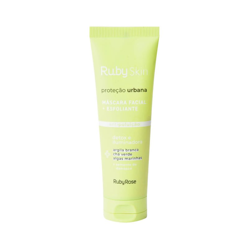 MASCARA FACIAL+EXFOLIANTE PROTECCIÓN URBANA – RUBY SKIN