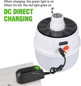 Foco o bombillo solar emergen y charning lamp - Imagen 2