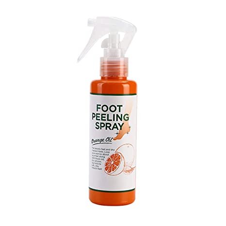 Exfoliante de pies en spray