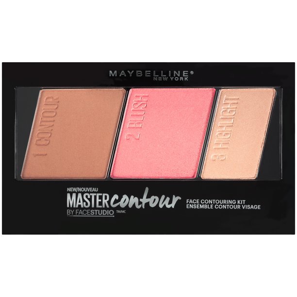 Blush contorno e iluminador de Maybelline