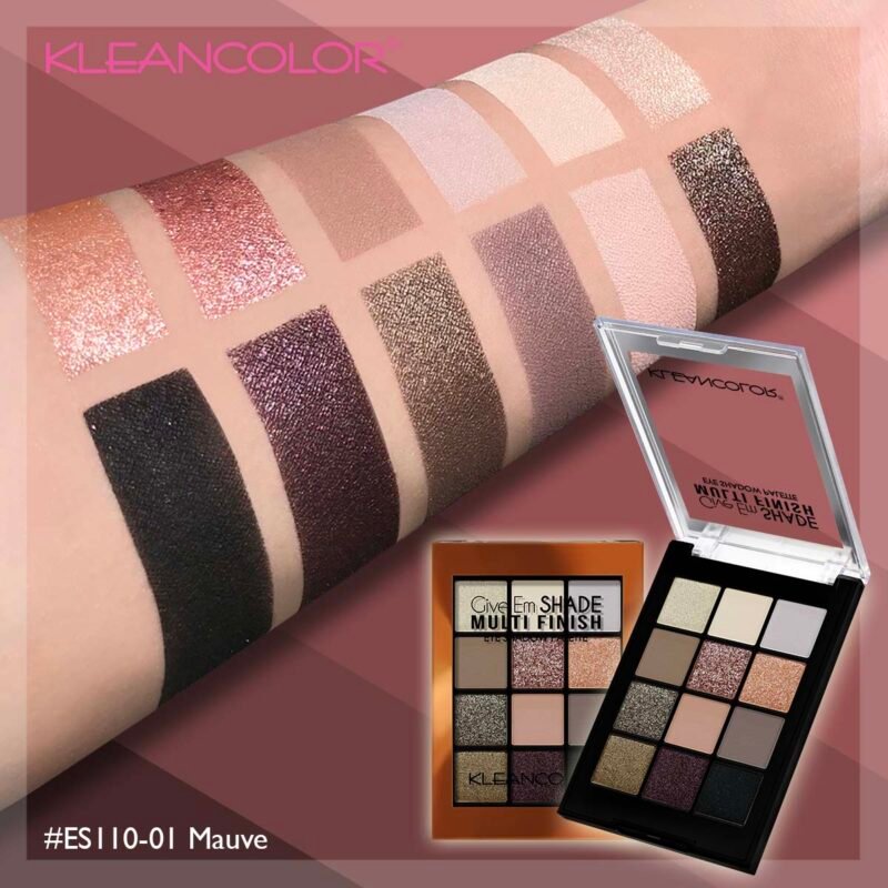 Paleta KLEANCOLOR shade multi finish - Imagen 3