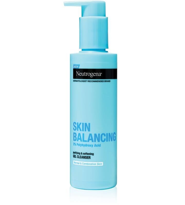 Gel limpiador equilibrante para pieles mixtas Neutrogena (rosado)