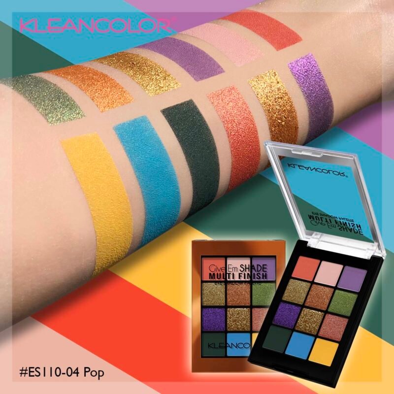 Paleta KLEANCOLOR shade multi finish - Imagen 4