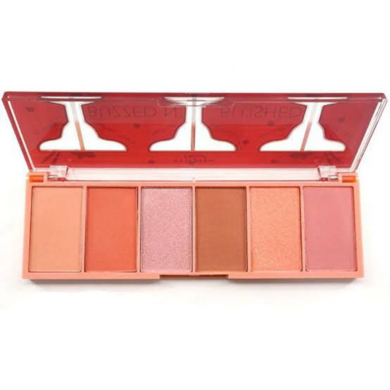 Paleta de blush , iluminador y contorno de Blushed italia deluxe - Imagen 2