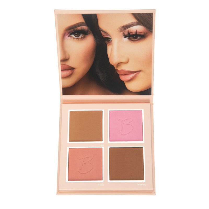 Paleta de Contorno y Blush de Beauty Creations con Murillo