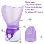 Vaporizador facial Spa  humificador humectante Nano vaporizador para rostro nariz - Imagen 2