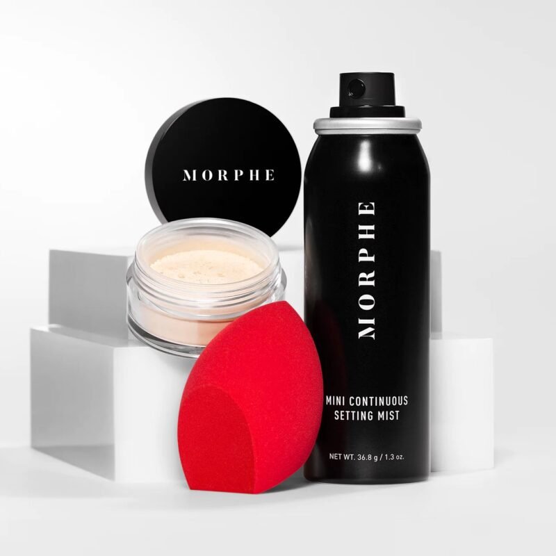 Set de sellador esponja y polvo Morphe