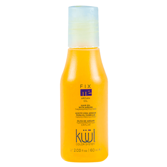Gotas para el cabello de Kuul Fix me argán oil.