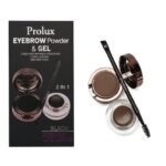 PROLUX Eyebrown Powder y Gel ( gel y sombra de cejas)