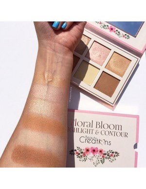 Paleta de Contorno floral Bloom Highlight y Contour de Beauty creations