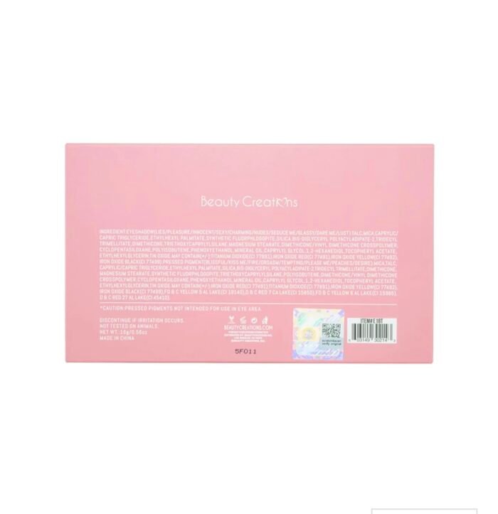 Paleta de sombras Teseme nueva Versión Beauty Creations - Imagen 4