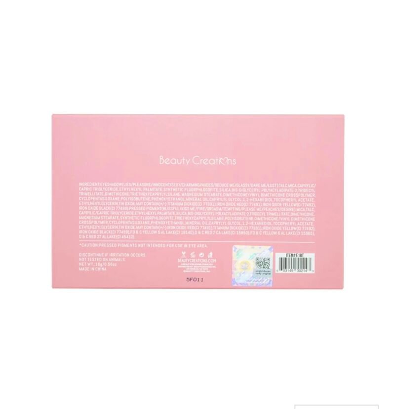 Paleta de sombras Teseme nueva Versión Beauty Creations - Imagen 4