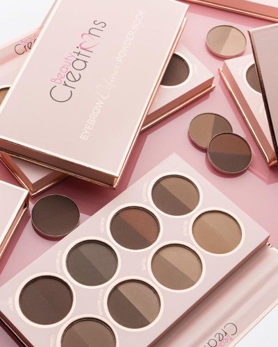 Paleta de sombras para cejas Beauty Creations
