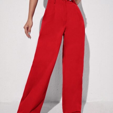 Pantalon pierna alta Palazo Rojo
