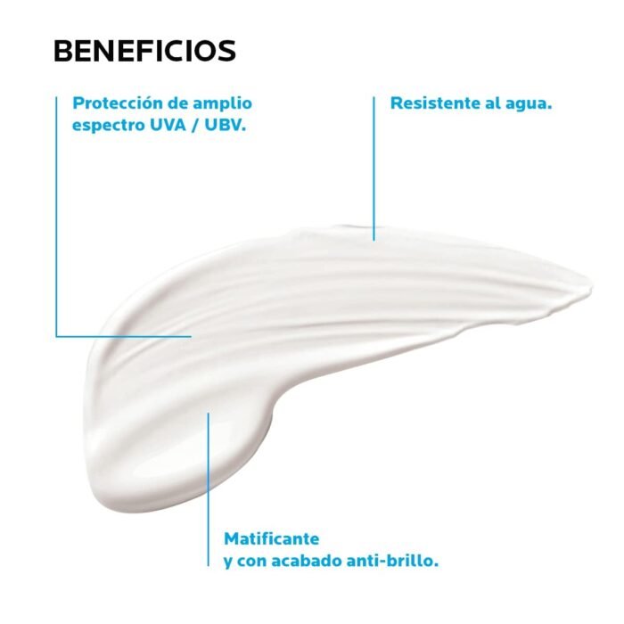 La Roche-Posay Anthelios Anti-Shine Gel Cream SPF50 – Protección Avanzada para Pieles Sensibles y Grasas - Imagen 4