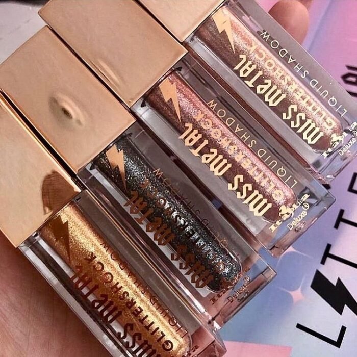 Italia Deluxe Miss Metal Glitter Shock Liquid Eyeshadow - Imagen 2