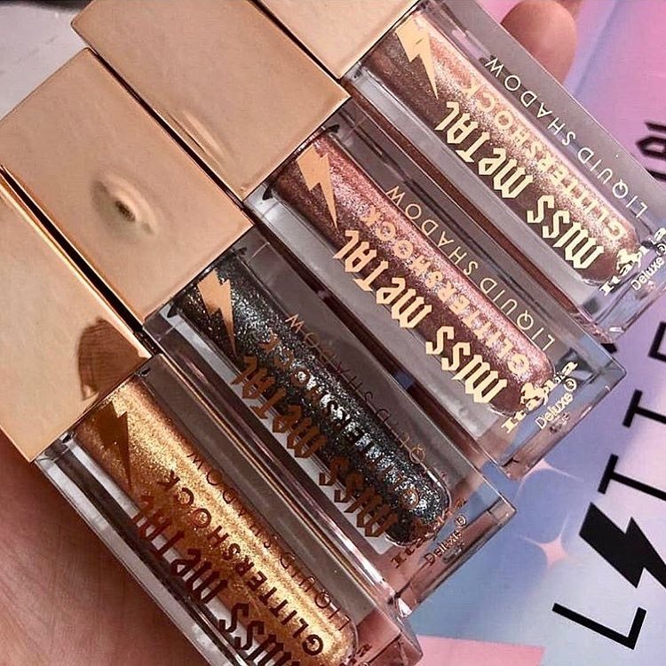 Sombra líquida Italia Deluxe miss metal Glitter shock