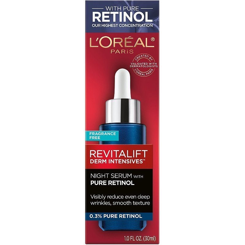 Sérum de noche retinol puro Revitalift Láser Loreal