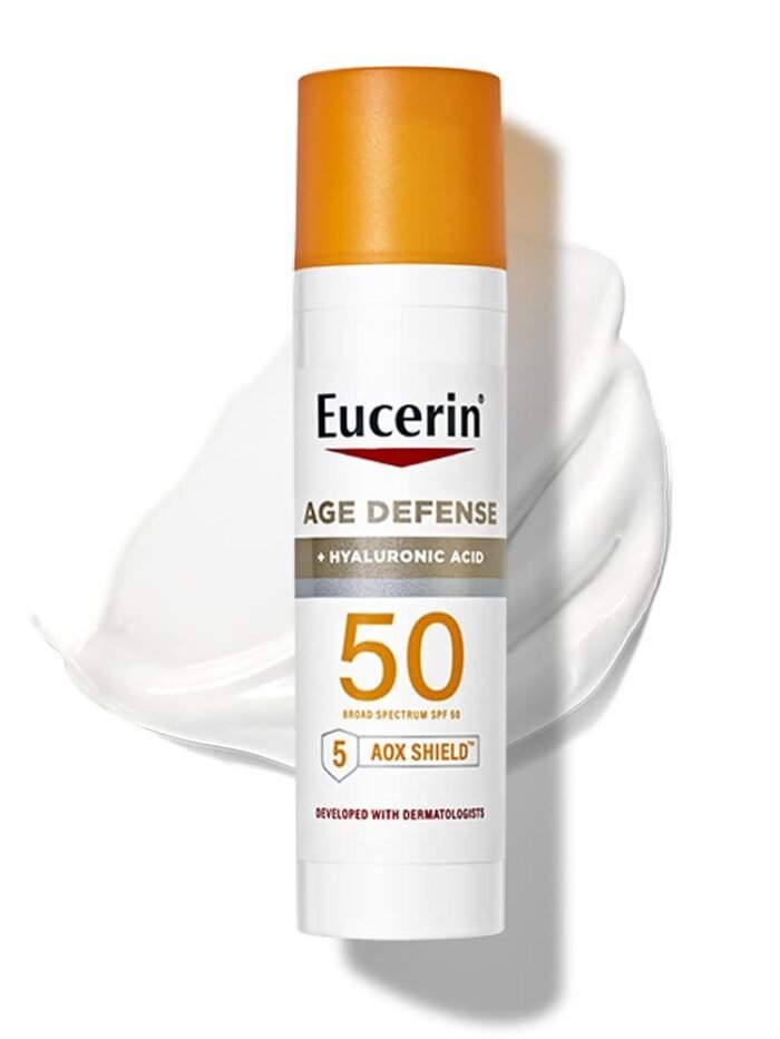 Eucerin Sun Age Defense SPF 50 – Protección Avanzada para el Rostro - Imagen 1