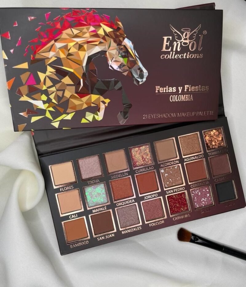 Paleta de sombras ENGOL Collection Ferias y Fiestas Colombia