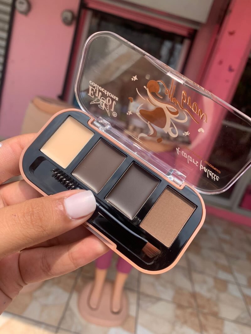 Paleta de sombra y gel de cejas ENGOL Collections coffee Brown - Imagen 5
