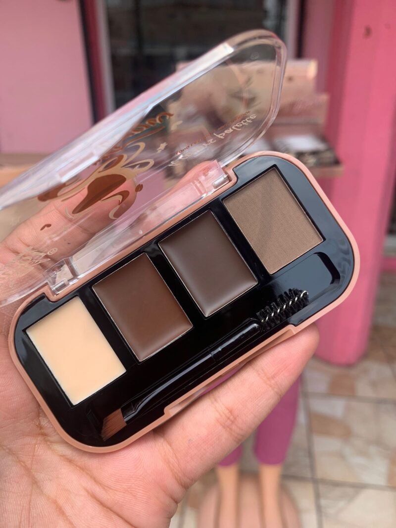 Paleta de sombra y gel de cejas ENGOL Collections coffee Brown - Imagen 3