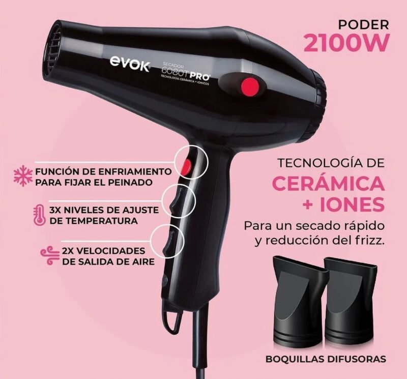Secadora de Cabello EVOK - Imagen 2