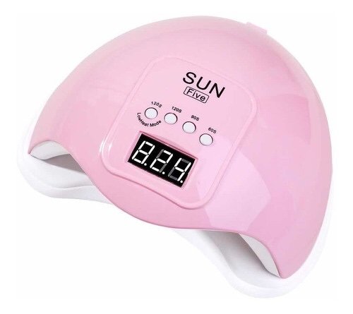 Lámparas led de uñas rosada