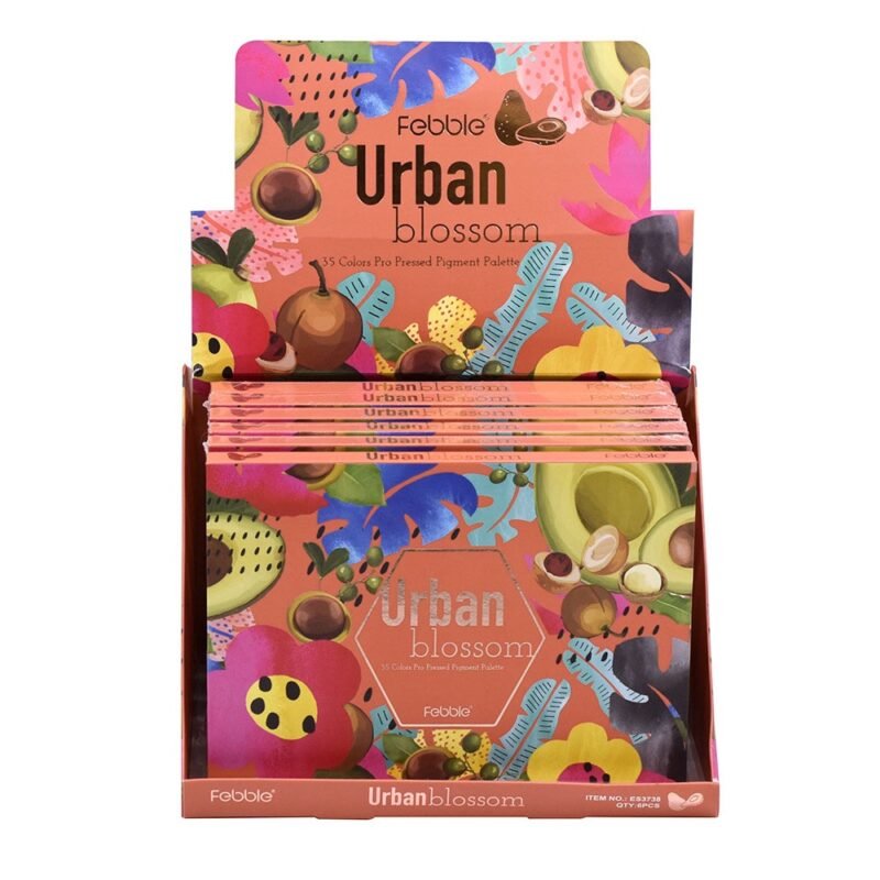 Paleta de sombras Urban Blossom de FEBBLE