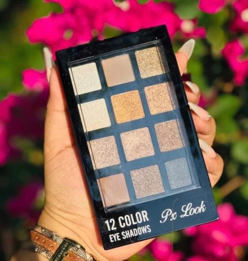 Paleta de sombras Px Look 12 color eye shadows