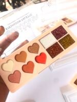 Paleta de sombras con glitter JIE KOU Glitter Palette - Imagen 3