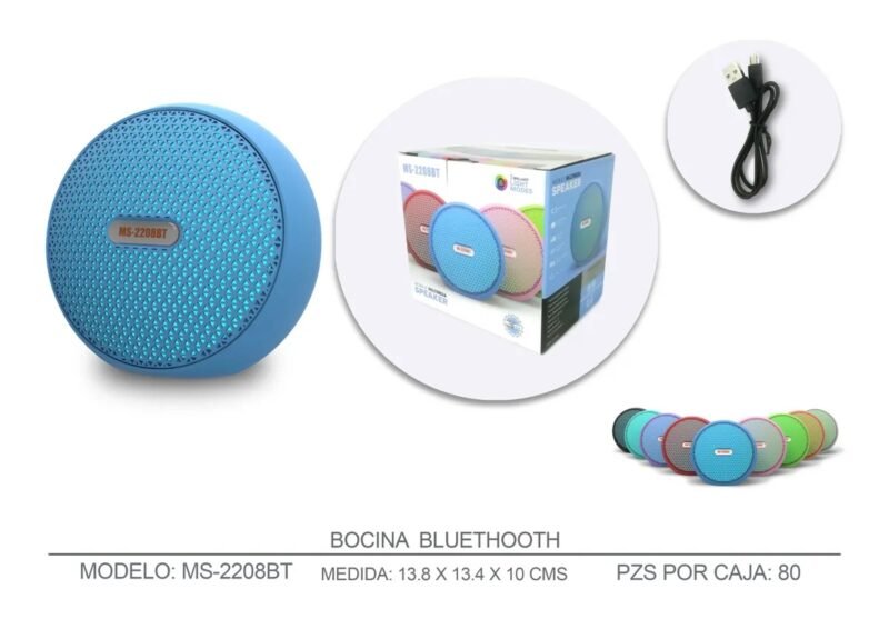 Parlante Speaker MS-2208BT - Imagen 2