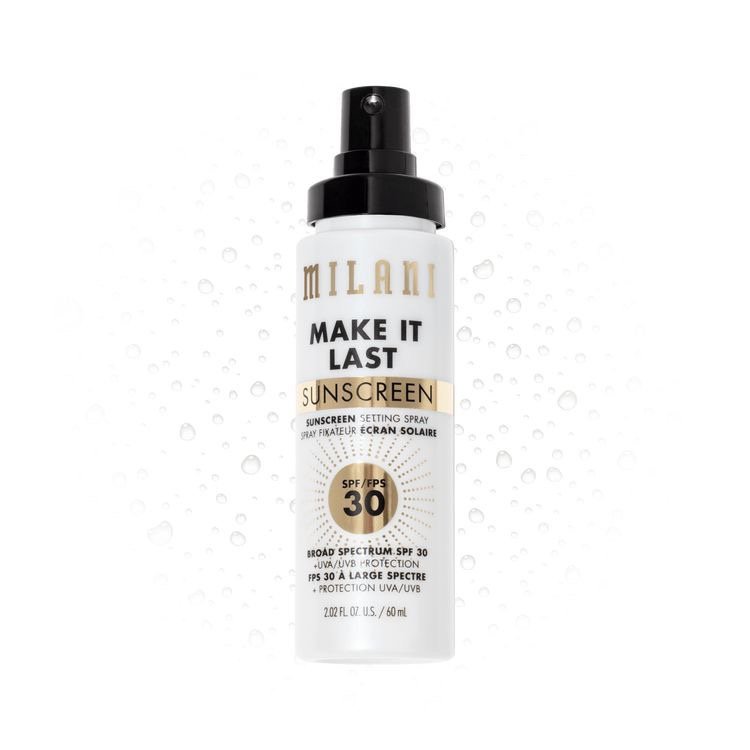 Milani make it last setting spray 30spf