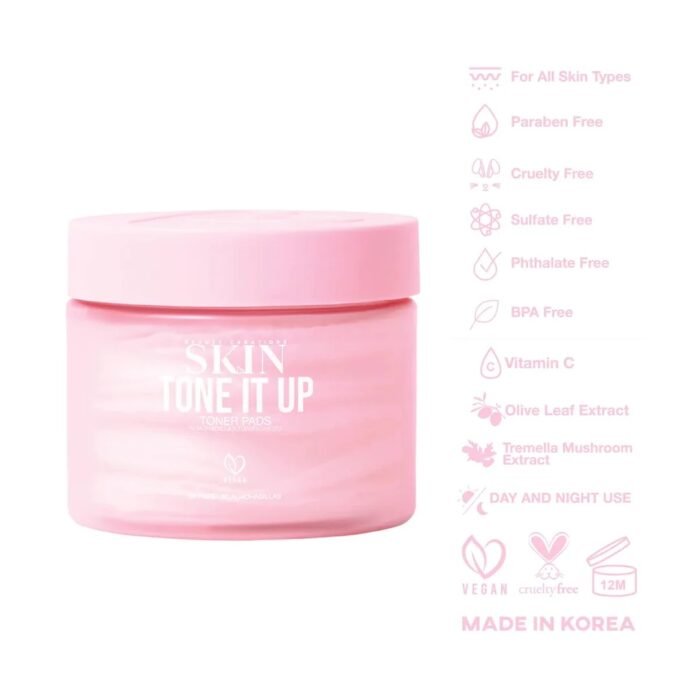 Beauty Creations Skin 
Tónico para rostro con almohadilla de - Imagen 2