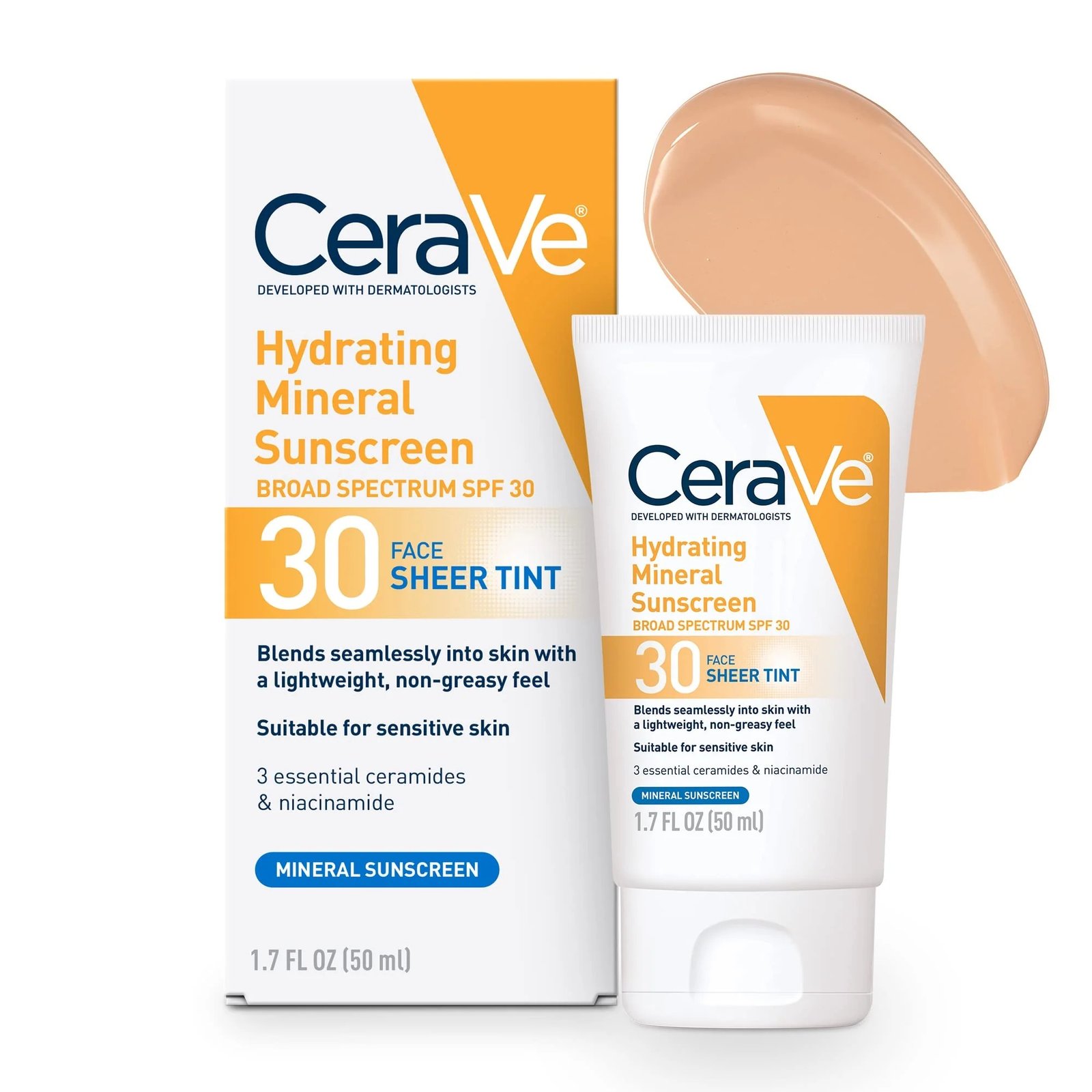 Protector solar hidratante mineral 30 spf Cerave