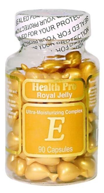 Vitaminas E en cápsula Royal Jelly Health pro