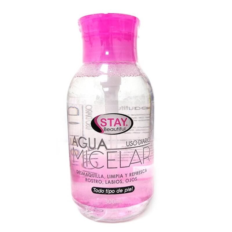 Agua Micellar stay beautiful uso diario