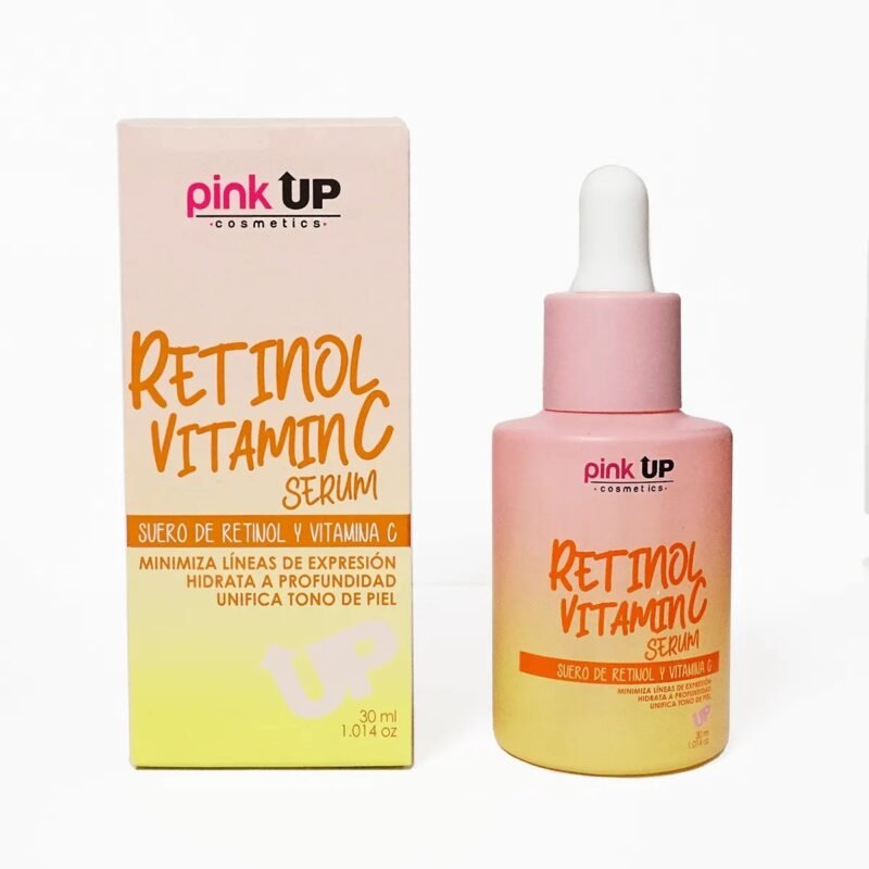 Serum de Retinol y Vitamina c de Pink up Cosmetics - Imagen 2