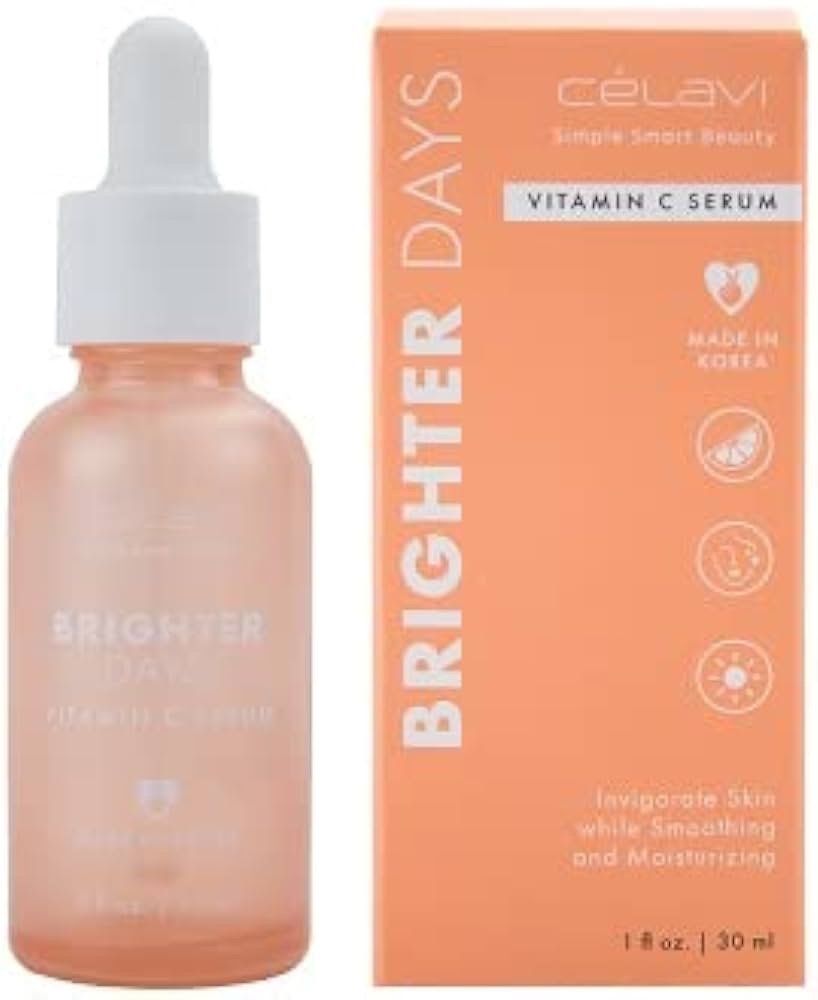 Serum de rostro de vitamina C de Celavi