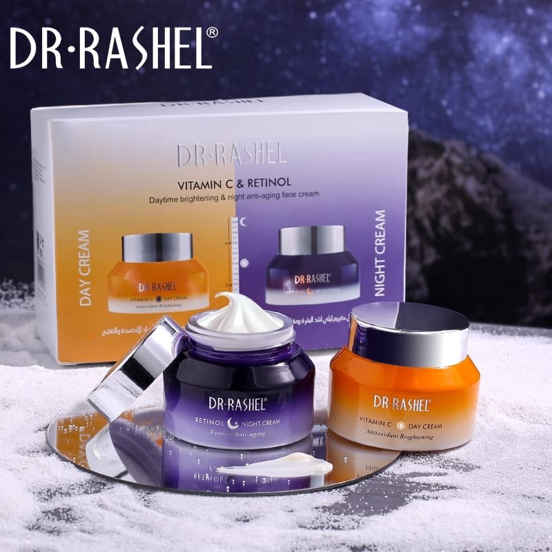 Cremas de Rostro de Dr rashel Vitamina c y Retinol