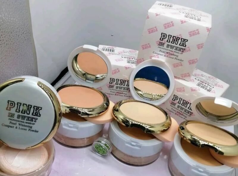 Polvos 3in1 Pink in Sweet Pearl whitening
