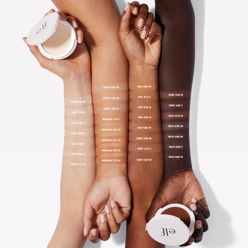 Polvos compacto Base de E.L.F Camo Powder Foundation - Imagen 4