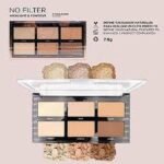 Paleta de contorno Maxcolor NO FILTER  highlight y contorno