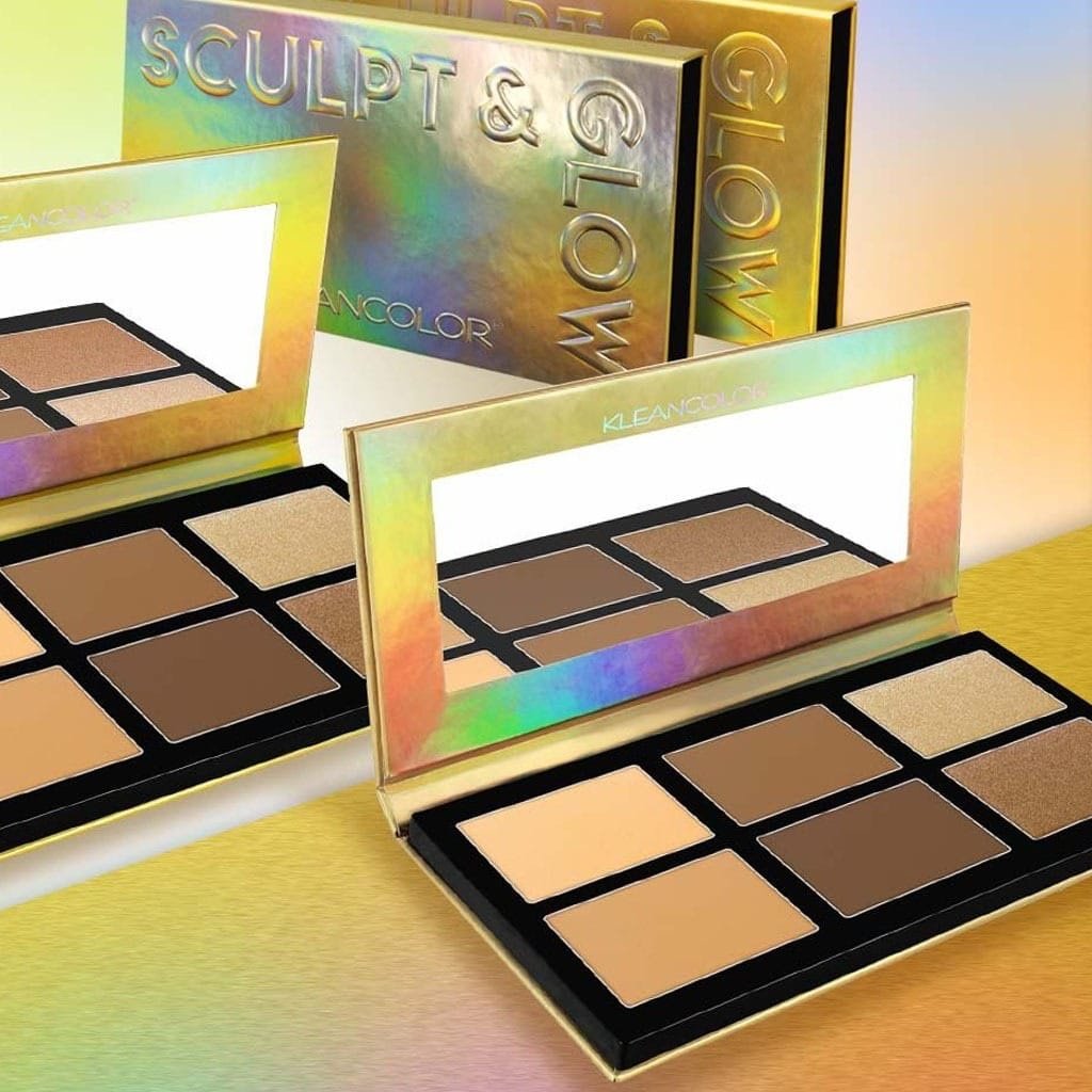 Paleta de Contorno de Klenacolor sculp glow Holiday