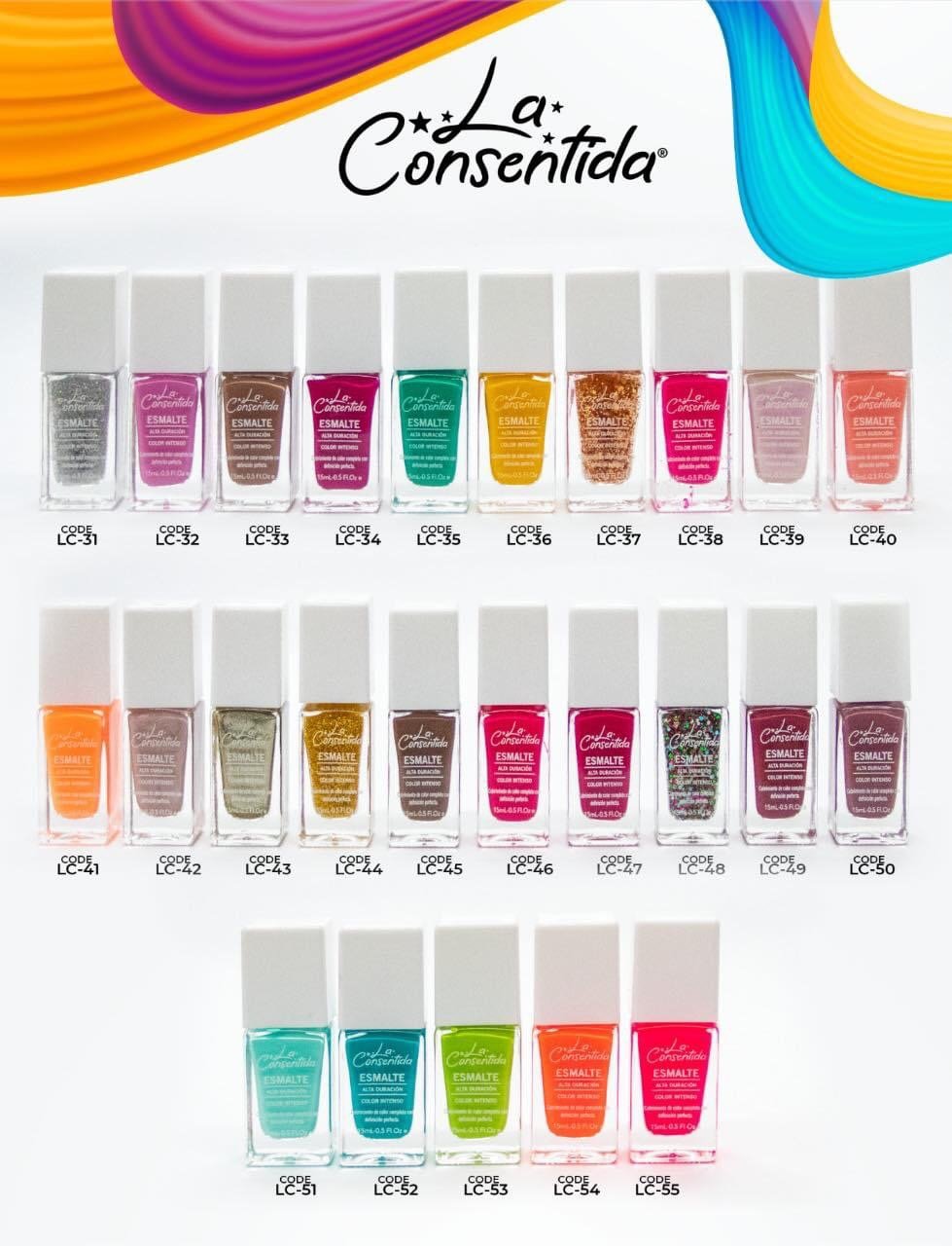 Esmaltes la consentida pintado normal